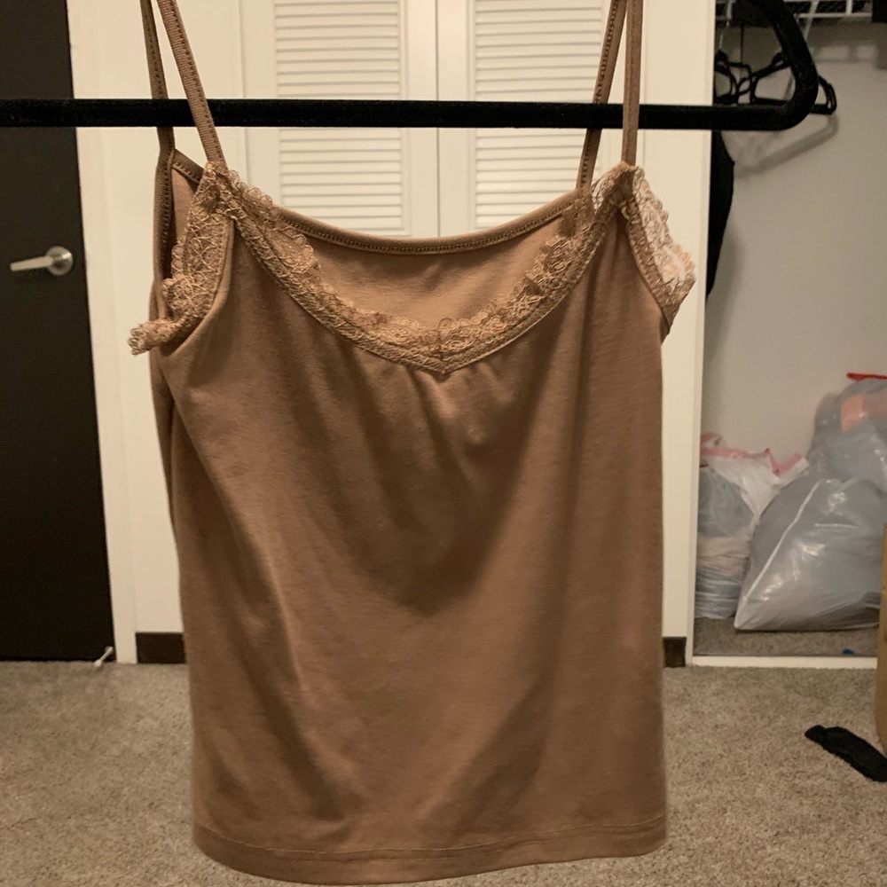 Dazy Contrast Lace Cami top